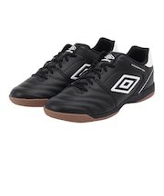 アンブロ(UMBRO)サッカーインドアトレーニングシューズ サッカーシューズ 屋内 室内 アクセレイターサラ WIDE IN UF6SCSF1M BKWH