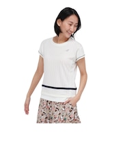 バボラ(BABOLAT)テニスウェア PLAY 半袖Tシャツ BWG6327-WH