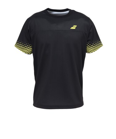 バボラ（BABOLAT）テニスウェア PLAY 半袖Tシャツ BUP6504-BK