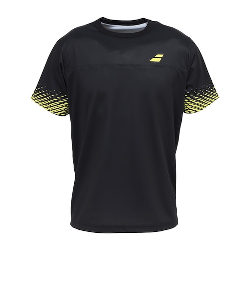 バボラ（BABOLAT）テニスウェア PLAY 半袖Tシャツ BUP6504-BK