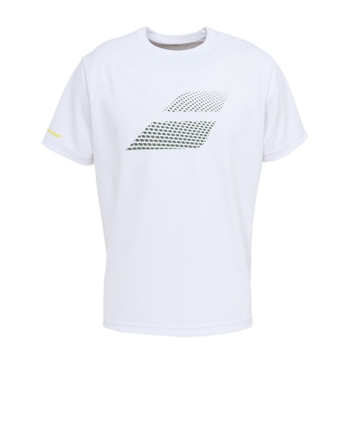 バボラ（BABOLAT）テニスウェア PLAY 半袖Tシャツ BUP6505-WH