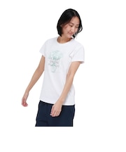 ドライプラス シャインブロック フローラル 半袖Tシャツ CT6S0031-TR864-GRSD WHT