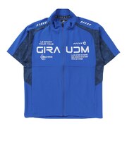 テニス 梅雨対策 撥水 UV対策 絶耐UV LT CLOTH 半袖ジャケット WU6S0002-TR851-GRSD BLU