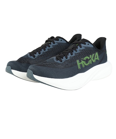 ホカ（HOKA）ランニングシューズ ジョギングシューズ マッハ 7 ワイド ネイビー 1171905-VFD スポーツ シューズ