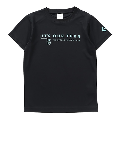 コンバース（CONVERSE）バスケットボールウェア ジュニア プリントTシャツ CBA461366-1900
