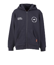 クリフメイヤー(KRIFF MAYER)キッズ 裏毛ジップアップパーカー J2537827:17:CHARCOAL