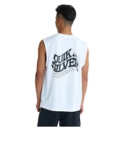クイックシルバー(Quiksilver)ラッシュガード BEND LOGO サーフタンクトップ 速乾 26SPQLY261026WHT