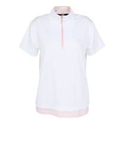 フィラ(FILA)テニスウェア フェイクハーフジップTシャツ CE6SAW039-WT0