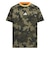 アディダス（adidas）ジュニア エッセンシャル カモ パック ルーズフィット ダブルニット AOP Tシャツ F5706-KF9053