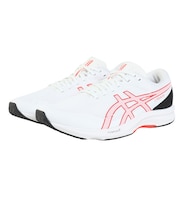 アシックス（ASICS）ランニングシューズ トレーニングシューズ 部活 ライトレーサー 6 ホワイト レッド 1011B971.102 スポーツ シューズ