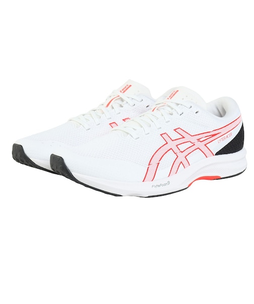 アシックス(ASICS)ランニングシューズ トレーニングシューズ 部活 ライトレーサー 6 ホワイト レッド 1011B971.102 スポーツ シューズ