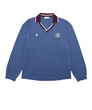 ルコックスポルティフ(lecoqsportif)ジャガード長袖Tシャツ LU5FLS00L BL00