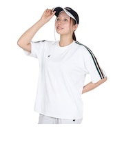 ルコックスポルティフ(lecoqsportif)ジャガード半袖Tシャツ LU5FHT00L WH00