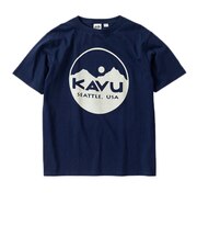 半袖 Tシャツ サークルロゴ 19821827 NVY