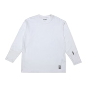 クロム(CHROME)ライムストーン ケーブ オリジナル ロゴ ロングスリーブTシャツ JP265WH