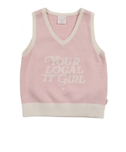 アバクロンビー&フィッチ(Abercrombie & Fitch)ガールズ INTARSIA ベスト 43AM35-AGX
