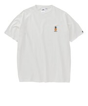 半袖 Tシャツ ワンポイント パイナップル 19822427WHT