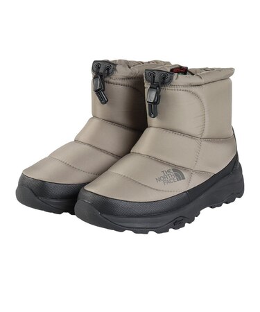 ザ・ノース・フェイス(THE NORTH FACE)ブーツ ヌプシ ブーティ ウォータープルーフ VII ショート ベージュ NF52273 GK ショートブ…