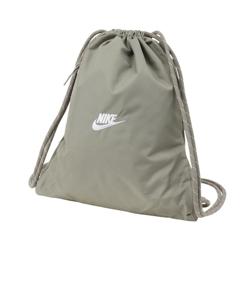 ナイキ(NIKE)ジムサック ヘリテージ 2.0 ドローストリングバッグ カーキ 12L IB4356-320 ナップザック ナップサック