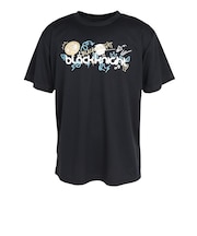 バドミントンウェア ドライTシャツ T-6106U-BLAGLD