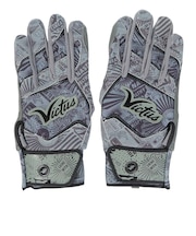 バッティンググローブ 両手用 野球 THE NOX Batting Gloves VBGNOX GY/BK