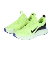 ナイキ(NIKE)ジュニア スポーツシューズ ベルクロ ベルト付き スニーカー フリー ライド PS フラッシュグリーン IQ5811-700 スポーツ シュ…