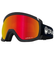 ドラゴン(DRAGON)スキー スノーボード ゴーグル メガネ対応 23-24 D3 ディースリー PREMIUM BLACK LUMALENS J.RED …