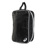 アシックス(ASICS)シューズケース L 黒×白 10L 3033C228.002 シューズバッグ シューズ入れ 手提げバッグ 大型