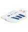 アディダス（adidas）ランニングシューズ トレーニングシューズ 部活 アディゼロ BK ホワイト ブルー NSV99-JQ1677 スポーツ シューズ