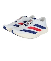 アディダス(adidas)ランニングシューズ トレーニングシューズ 部活 アディゼロ EVO SL ウーブン ホワイト ONP75-KK3719 スポーツ シ…