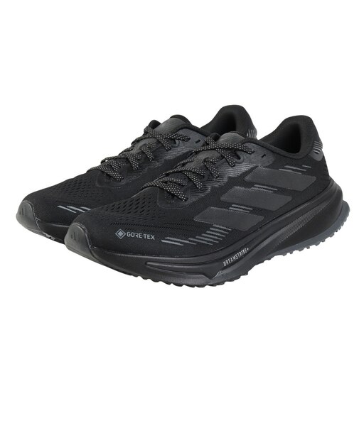 アディダス（adidas）ランニングシューズ ジョギングシューズ スーパー ノヴァ ライズ GTX ランニング ブラック JP7764 スポーツ シューズ