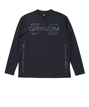 接触冷感 ひんやりドライプラスクール LTMS AUTHENTIC N 長袖Tシャツ CT6S0015-TR863-GRSD NVY