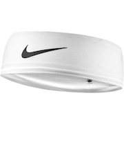 ナイキ（NIKE）ヘットバンド ユース ドライフィット フューリー クラシックヘッドバンド 白 BN3055-127 ドライ シリコンストラップ
