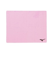 ミズノ(MIZUNO)スイムタオル 水泳 タオル ピンク 34×44cm N2JYD01184 スイミングタオル 吸水 抗菌 無地