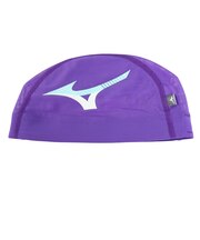 ミズノ(MIZUNO)スイミングキャップ 水泳 メッシュキャップ 紫 M-Lサイズ N2JWD00169 スイムキャップ メッシュ 水泳帽