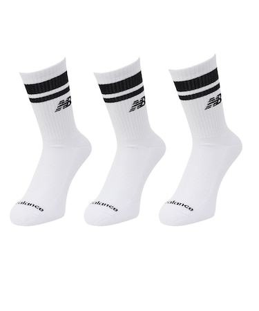 ニューバランス（new balance）エブリディミッドカーフ ソックス 3足組 AC5690EWK
