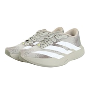 アディダス(adidas)ランニングシューズ トレーニングシューズ アディゼロ EVO SL W シルバー ホワイト ONO44-KJ6260 反発系シューズ