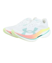 アンダーアーマー(UNDER ARMOUR)ランニングシューズ ベロシティ エリート3 ホワイト グリーン 6005377 102 レーシングシューズ 反発系…