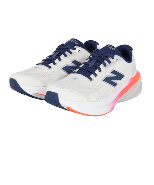 ニューバランス(new balance)ランニングシューズ フレッシュ フォーム X 860 v15 ホワイト オレンジ W8602JM D ジョギングシューズ