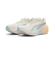 プーマ(PUMA)ランニングシューズ ジョギングシューズ ディヴィエイト ニトロ 4 RC オフホワイト 31290401 反発系 シューズ