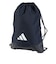 アディダス（adidas）ナップザック ジムバッグ 紺 12L TW712-KV3976 ナップサック ジムサック