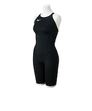 ミズノ（MIZUNO）競泳水着 レディース 水泳 GX・SONIC STREAM 競泳用ハーフスーツ マスターズバック WA承認 黒 SS-3Lサイズ N2M…