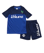 アスレタ(ATHLETA)サッカー フットサルウェア ジュニア プラクティス 上下セット XE-2514J NVY/BLU