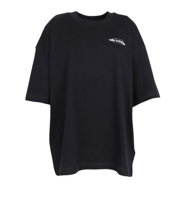 ニューバランス（new balance）スポーツグラフィック オーバーサイズ 半袖Tシャツ WT61P205BK