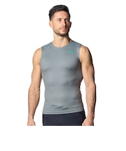 アンダーアーマー(UNDER ARMOUR)接触冷感 ひんやりUAクール コンプレッション スリーブレス シャツ 6012580 709