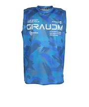 吸汗速乾 ドライプラス スループラス AUTHENTIC ノースリーブトップス CT6S0041-TR863-GRES BLU