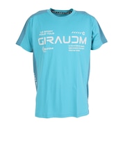 接触冷感 ひんやりドライプラスクール シャインブロック UV AUTHENTIC 半袖Tシャツ CT6S0010-TR863-GRSD TQG