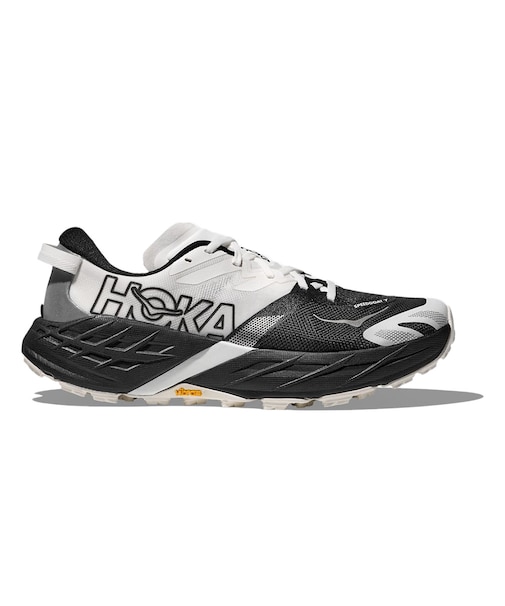 ホカ（HOKA）ランニングシューズ トレランシューズ スピードゴート 7 ブラック ホワイト 1171928-BWHT トレイルランニング