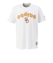 エムエルビー(MLB)野球ウェア サンディエゴ・パドレス COOPERSTOWN DOUBLE ロゴ Tシャツ ML0126SS0007-SD