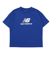 ニューバランス(new balance)ジュニア スタックド ロゴ 半袖Tシャツ YT6124DNTRY